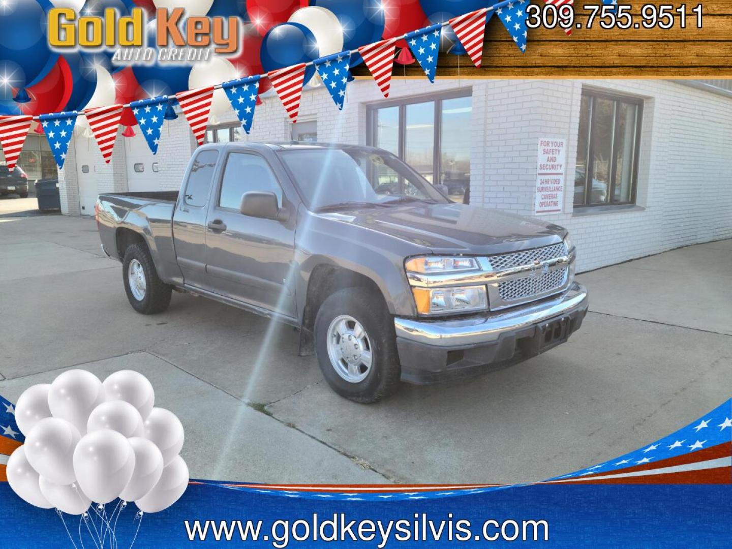 2008 Chevrolet Colorado Work Truck Ext. Cab 2WD (1GCCS19E088) with an 3.7L L5 DOHC 20V engine, located at 104 1st Avenue, Silvis, IL, 61282, (309) 755-9511, 41.515156, -90.425377- Photo#0