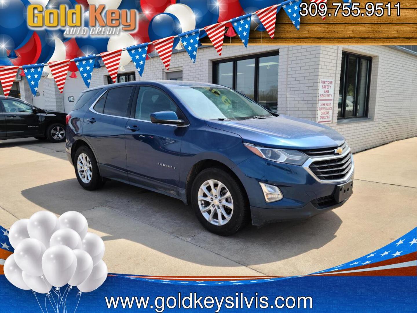 2020 /Mosaic Black Metallic Chevrolet Equinox LT 1.5 2WD (2GNAXKEV0L6) with an 1.5L L4 DIR DOHC 16V TURBO engine, 6A transmission, located at 104 1st Avenue, Silvis, IL, 61282, (309) 755-9511, 41.515156, -90.425377- Photo#0