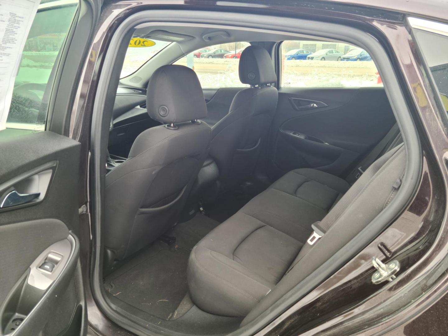 2020 Black Cherry Metallic /Jet Black, Premium Cloth Chevrolet Malibu RS (1G1ZG5ST6LF) with an 1.5L L4 DOHC 16V engine, 6A transmission, located at 104 1st Avenue, Silvis, IL, 61282, (309) 755-9511, 41.515156, -90.425377 - Photo#4