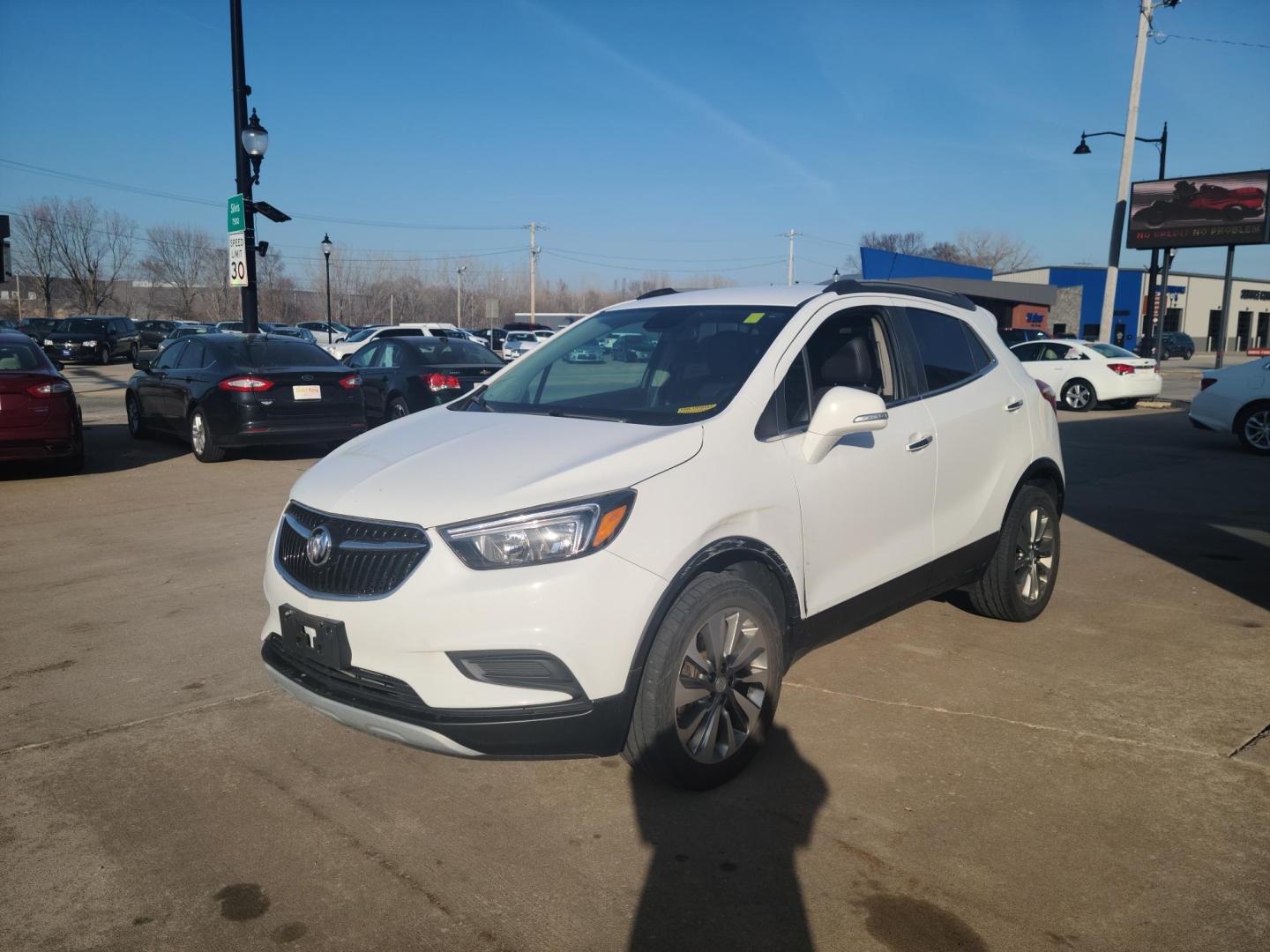 2017 /Black Buick Encore Preferred AWD (KL4CJESB9HB) with an 1.4L L4 DOHC 16V TURBO engine, 6A transmission, located at 104 1st Avenue, Silvis, IL, 61282, (309) 755-9511, 41.515156, -90.425377 - Photo#1