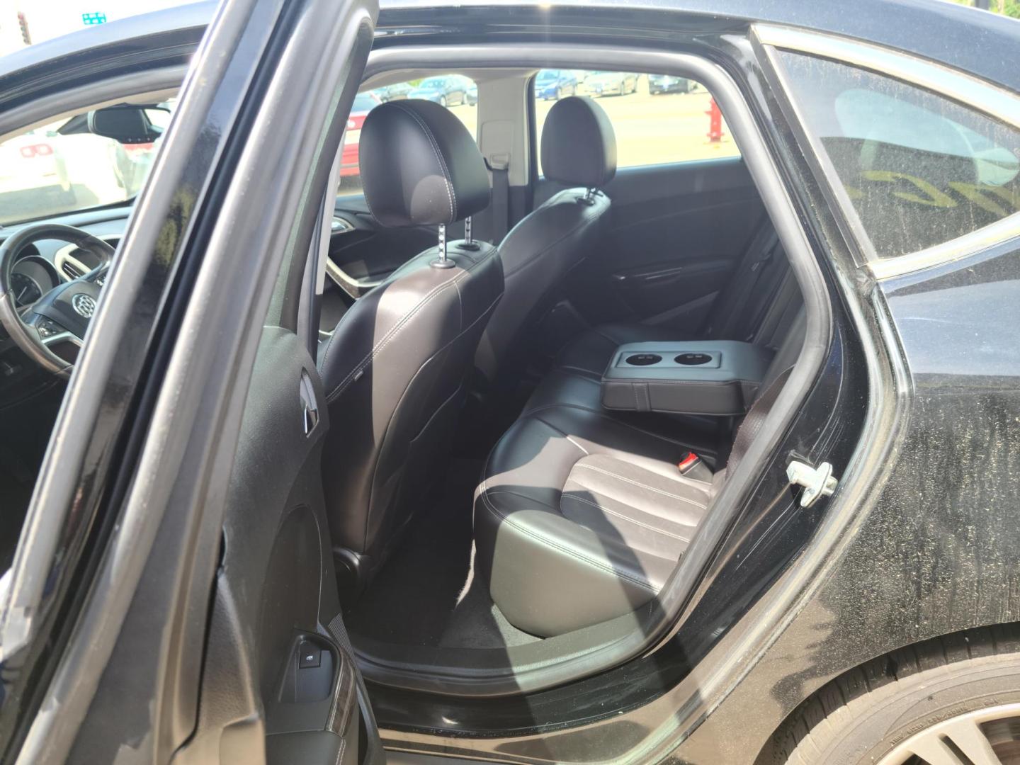 2016 Carbon Black Metallic Buick Verano Leather (1G4PS5SK4G4) with an 2.4L L4 DOHC 16V FFV engine, 6A transmission, located at 104 1st Avenue, Silvis, IL, 61282, (309) 755-9511, 41.515156, -90.425377 - Photo#4