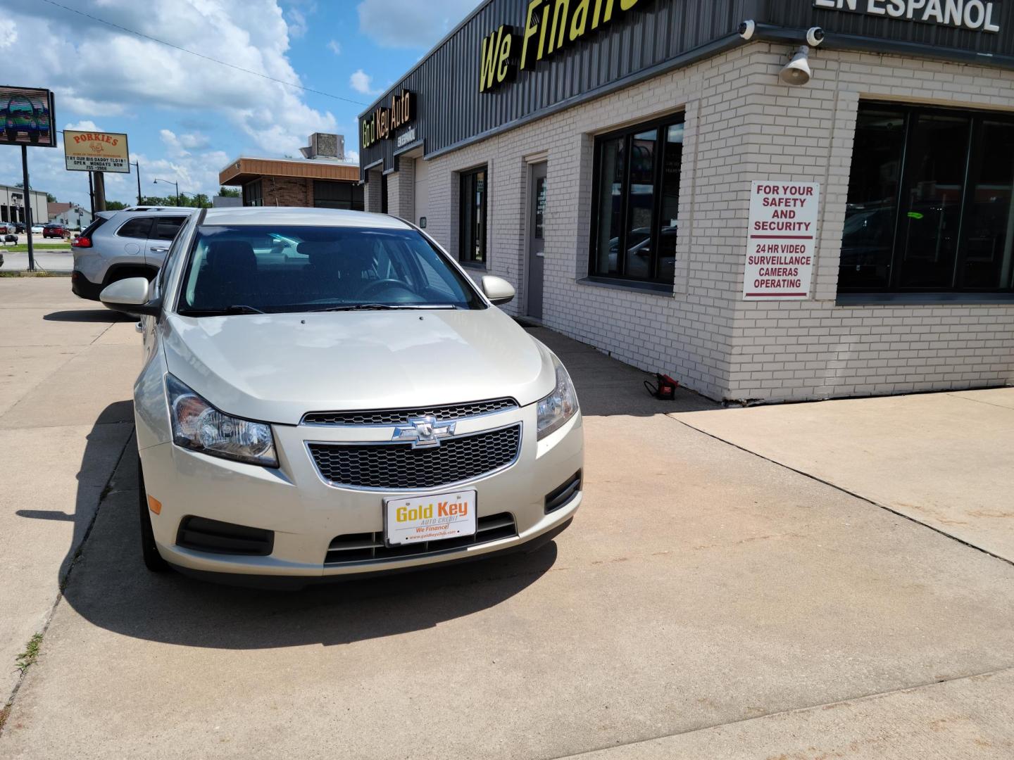 2014 Chevrolet Cruze 1LT Auto (1G1PC5SB9E7) with an 1.4L L4 DOHC 16V TURBO engine, 6-Speed Automatic transmission, located at 104 1st Avenue, Silvis, IL, 61282, (309) 755-9511, 41.515156, -90.425377 - Photo#1