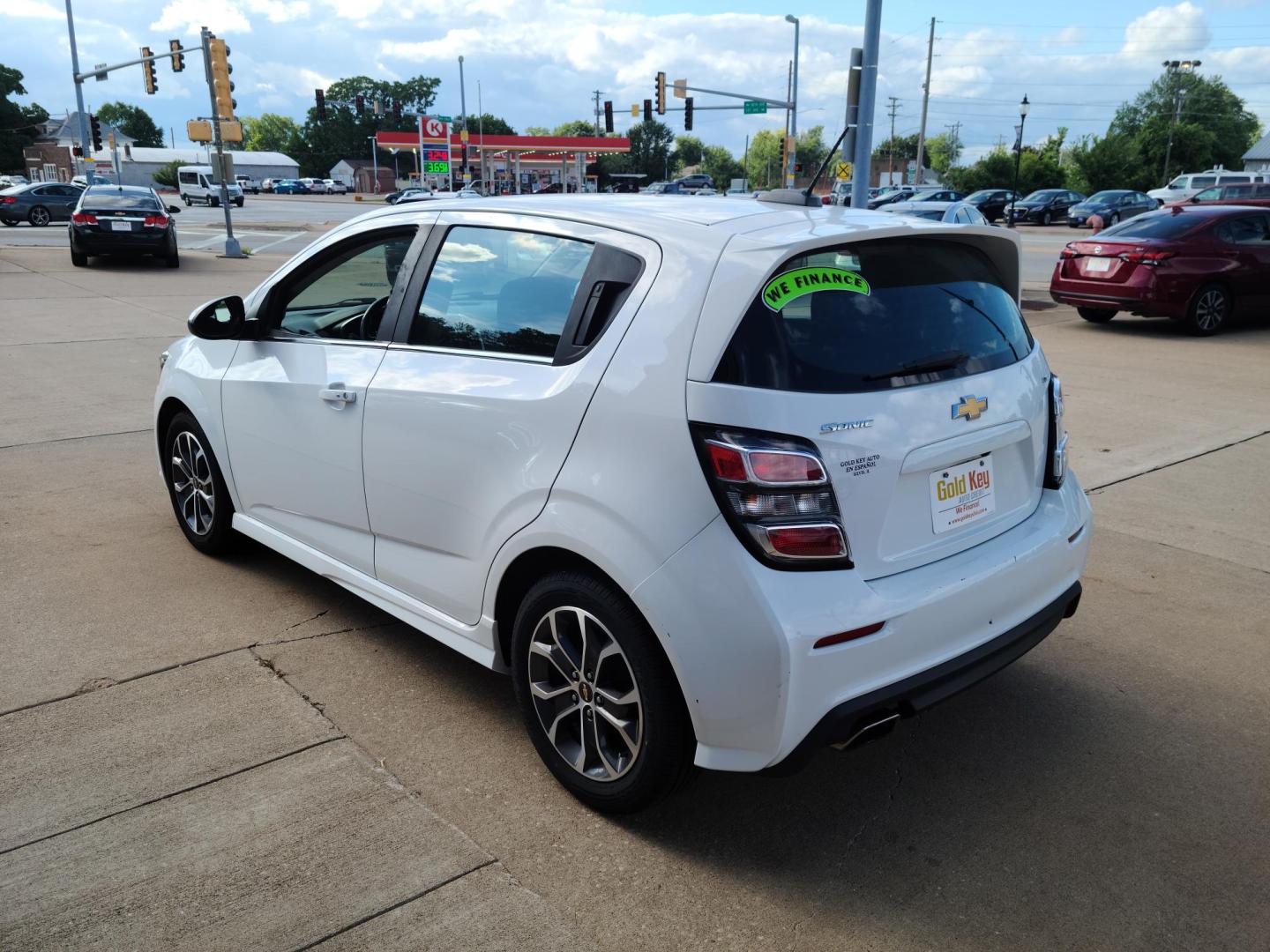 2017 Summit White Chevrolet Sonic RS 5-Door (1G1JD6SH9H4) with an 1.8L L4 DOHC 24V engine, 5A transmission, located at 104 1st Avenue, Silvis, IL, 61282, (309) 755-9511, 41.515156, -90.425377 - Photo#2