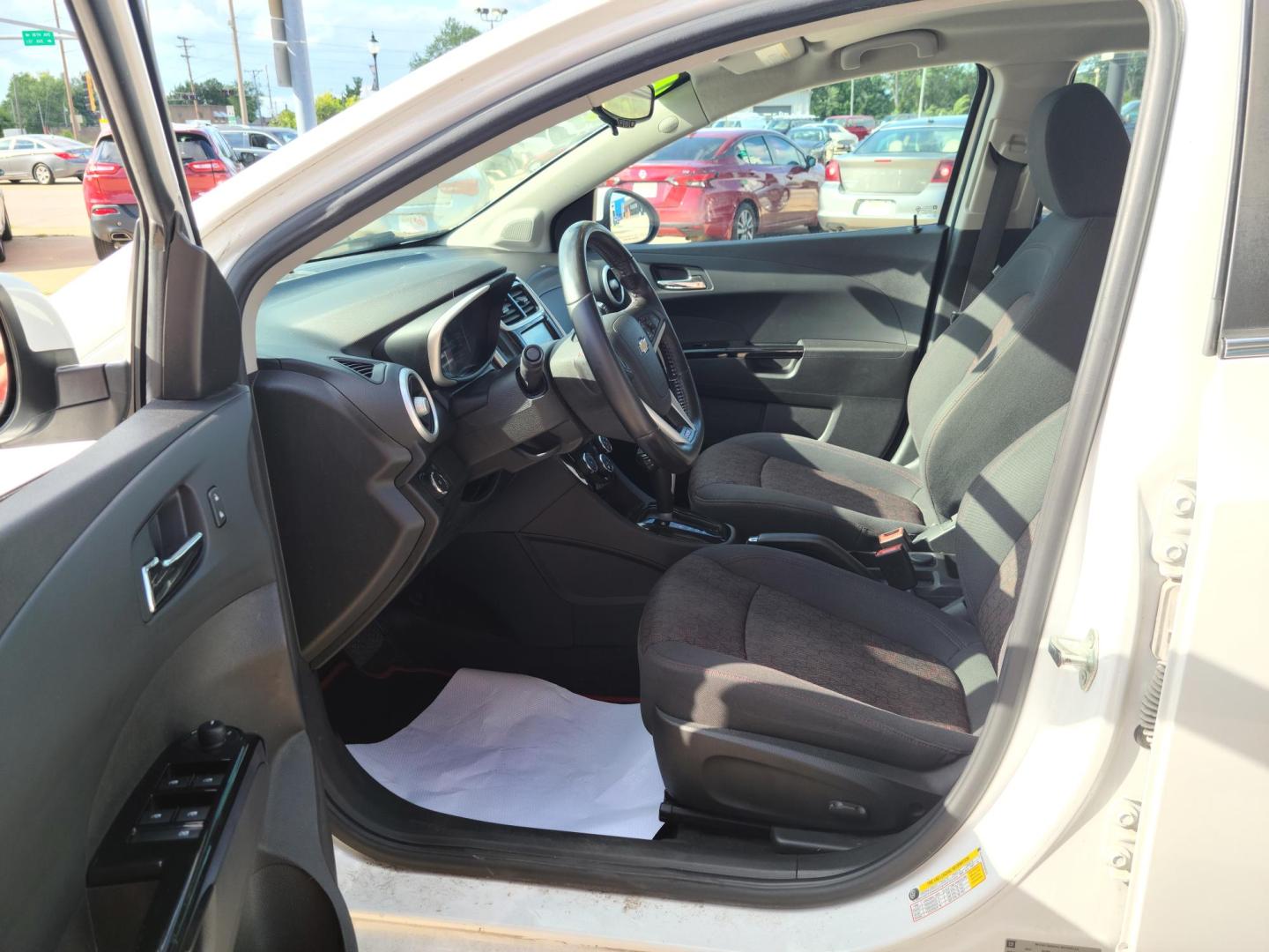 2017 Summit White Chevrolet Sonic RS 5-Door (1G1JD6SH9H4) with an 1.8L L4 DOHC 24V engine, 5A transmission, located at 104 1st Avenue, Silvis, IL, 61282, (309) 755-9511, 41.515156, -90.425377 - Photo#6