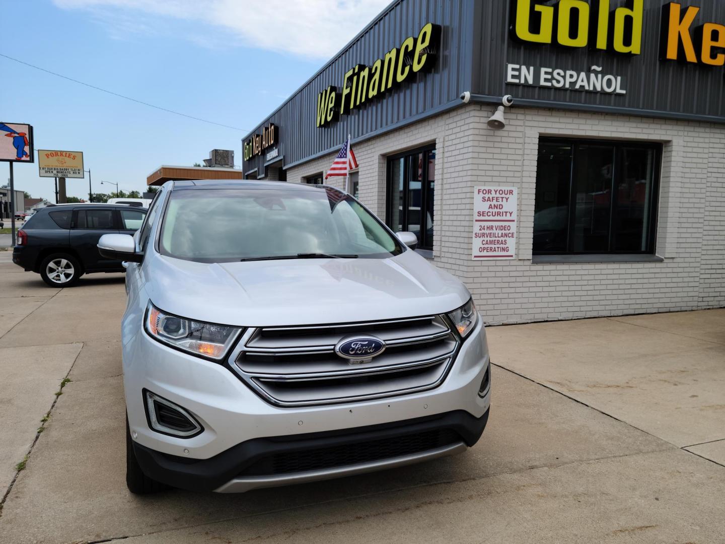 2016 Ford Edge Titanium AWD (2FMPK4K97GB) with an 2.0L L4 DOHC 16V engine, 6A transmission, located at 104 1st Avenue, Silvis, IL, 61282, (309) 755-9511, 41.515156, -90.425377 - Photo#1
