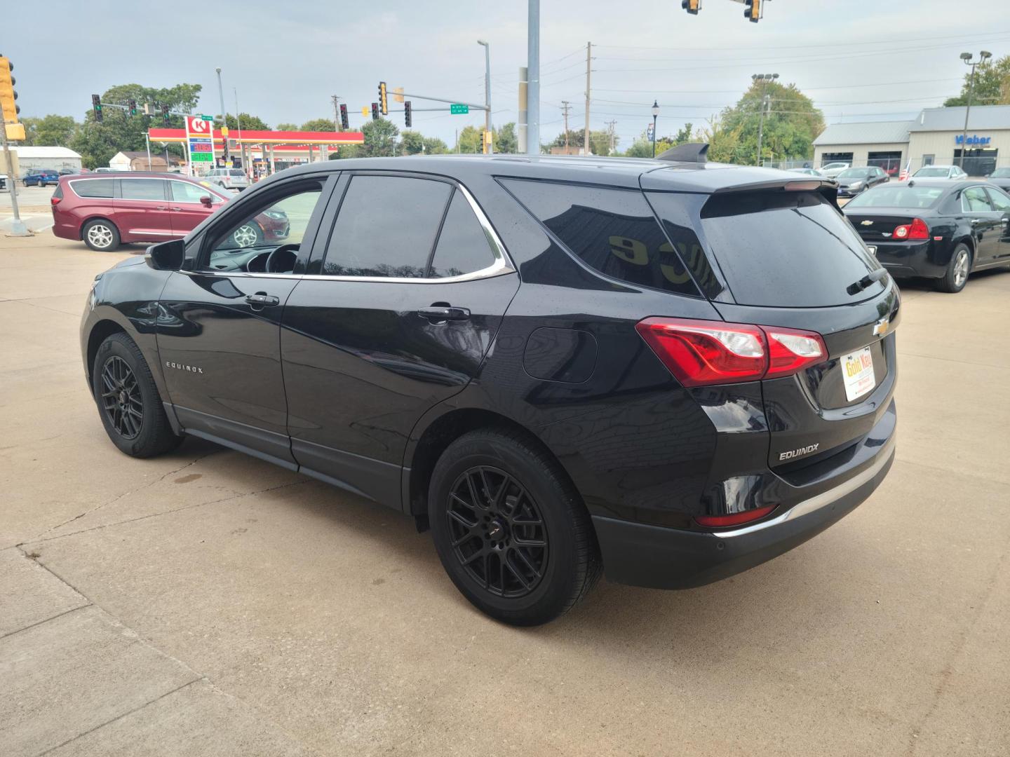 2019 /Black Chevrolet Equinox LT 2WD (3GNAXJEV1KL) with an 1.5L L4 DIR DOHC 16V TURBO engine, 6A transmission, located at 104 1st Avenue, Silvis, IL, 61282, (309) 755-9511, 41.515156, -90.425377 - Photo#2