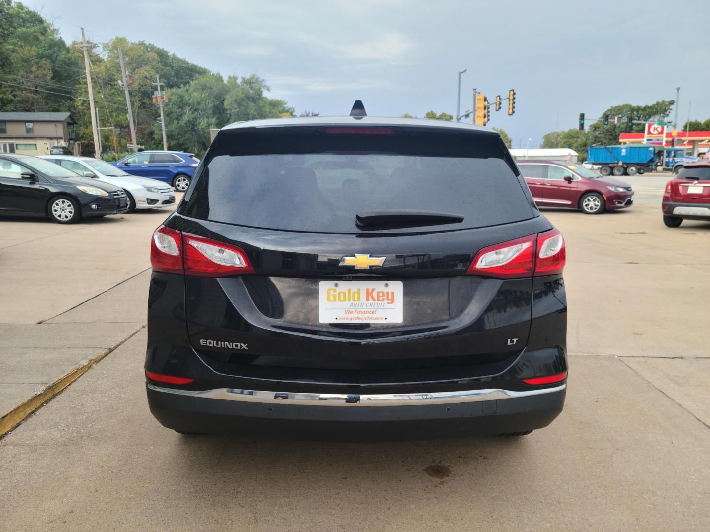 2019 /Black Chevrolet Equinox LT 2WD (3GNAXJEV1KL) with an 1.5L L4 DIR DOHC 16V TURBO engine, 6A transmission, located at 104 1st Avenue, Silvis, IL, 61282, (309) 755-9511, 41.515156, -90.425377 - Photo#3