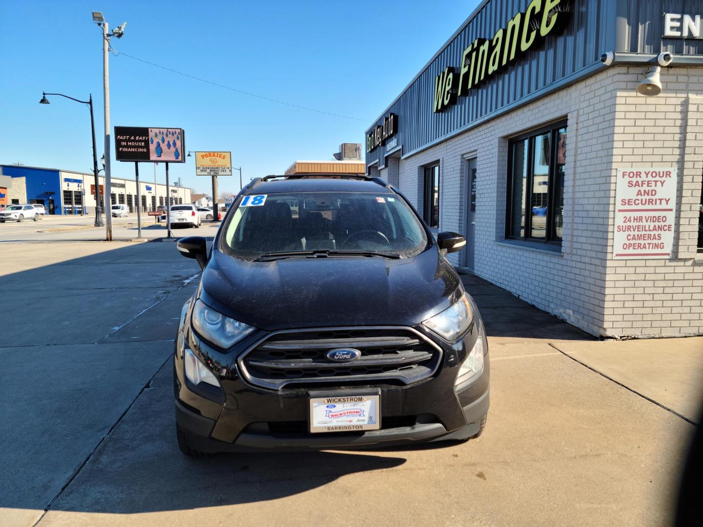2018 Ford EcoSport SES Sport AWD (MAJ6P1CL8JC) with an 2.0L L4 DOHC 16V engine, 6A transmission, located at 104 1st Avenue, Silvis, IL, 61282, (309) 755-9511, 41.515156, -90.425377 - Photo#1