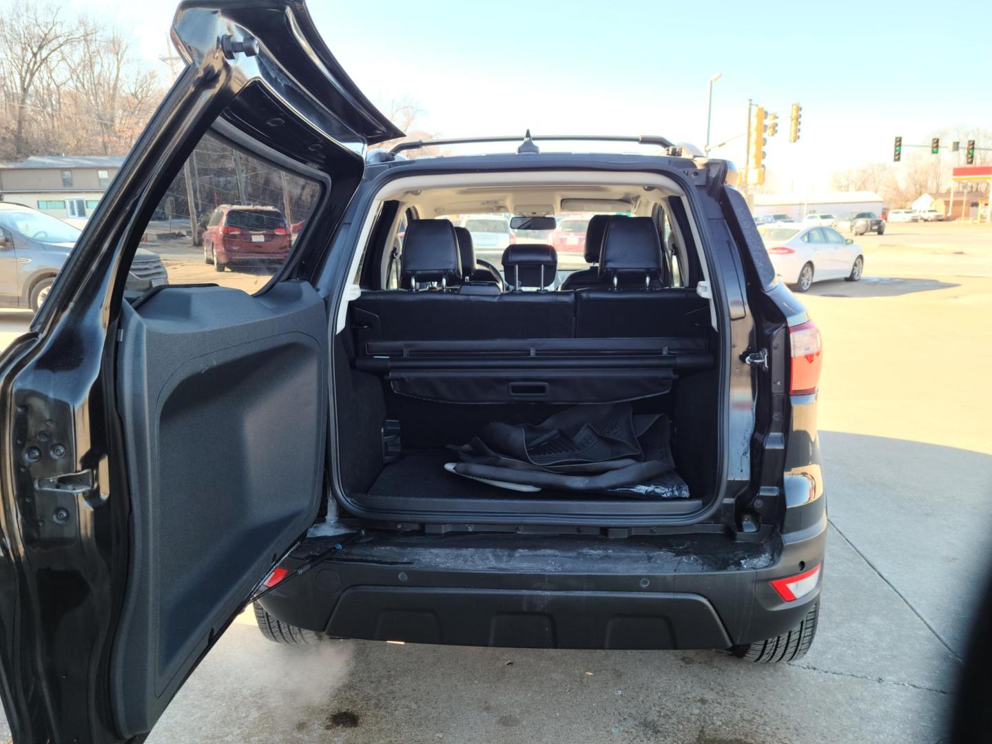 2018 Ford EcoSport SES Sport AWD (MAJ6P1CL8JC) with an 2.0L L4 DOHC 16V engine, 6A transmission, located at 104 1st Avenue, Silvis, IL, 61282, (309) 755-9511, 41.515156, -90.425377 - Photo#4